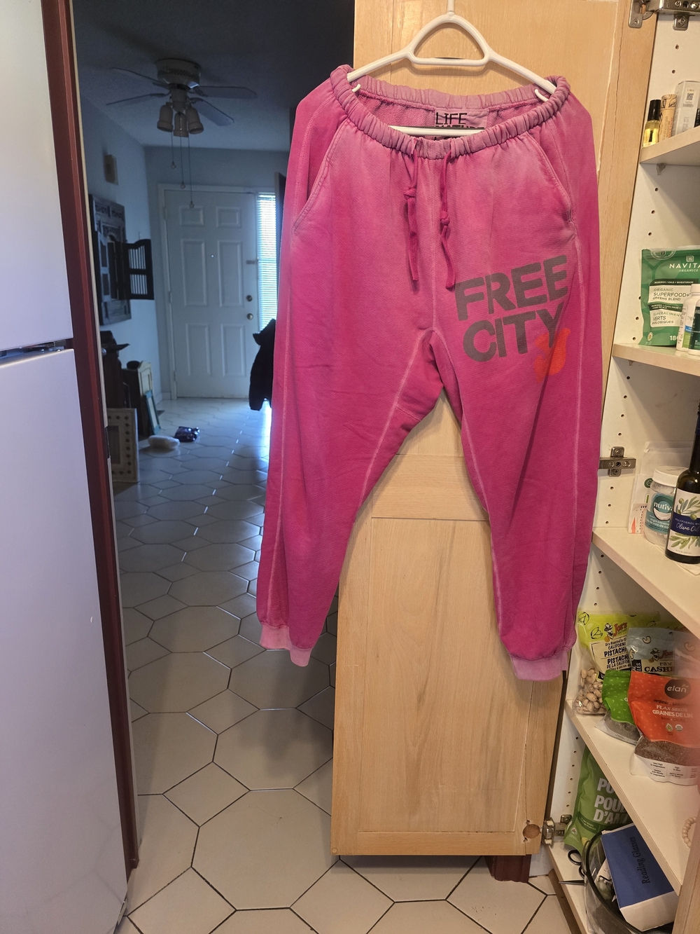 Freecity Hot Pink Sweats